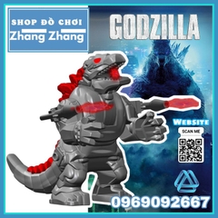 Đồ chơi xếp hình quái thú người máy Mechagodzilla Minifigures