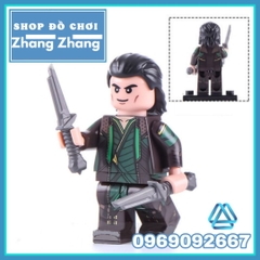 Xếp hình tuyển tập Loki Avengers trong TVA và Ragnarok mới nhất 2021 Lego Minifigures WM6118