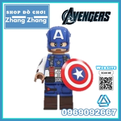 Xếp hình Iron Man
- Captain America - Deadpool
- Hawkeye
- Hulk - Rocket Racoon - Loki Lego Minifigures POGO PG8271
