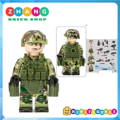Đồ chơi Xếp hình Lực lượng đặc nhiệm Spetsnaz Alpha Nga tinh nhuệ giỏi nhất thế giới Lego Minifigures Tbstoy Tbs41-46