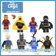 Xếp hình Hourman - Spider-man
- Batgirl - Cable - Batman
- Venom
- Talon Lego Minifigures Kopf Kf6051