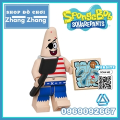 Đồ chơi xếp hình bọt biển tinh nghịch Spongebob Squarepants Minifigues FL1002