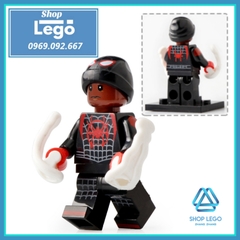 Xếp hình Lego Miles Morales - Green Goblin - King pin - Spider Gwen - Scorpion - Spider-man Lego Minifigures Xinh X0241