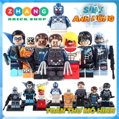 Xếp hình biệt đội Captain siêu anh hùng The Avengers Lego Minifigures POGO PG8058
