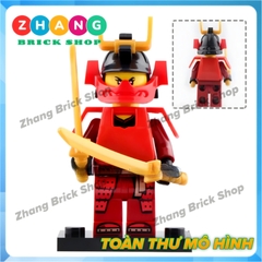Xếp hình Ninjago đại chiến tộc rắn và bạch cốt tinh tộc Lego Minifigures LELE A098 105