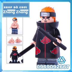 Xếp hình Uchiha Obito - Uzumaki Naruto - Uchiha Sasuke - Hatake Kakashi Sasori Hidan KakuzuPein Lego Minifigures WM6105
