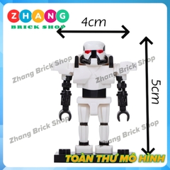 Đồ chơi xếp hình Star Wars mô hình Sentry Droid Minifigures Koruit XP403