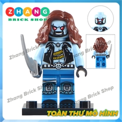 Xếp hình Flash & Shazam Green Lantern Fire Storm - Black Adam - Lobo - Scarecrow DC Comics Lego Minifigures Xinh X0153