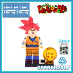 Xếp hình 7 viên ngọc rồng Dragon Ball Trunks Broly
Gotenks Goku
- Evil Buu - Xeno Bardock Lego Minifigures Kopf KF6042