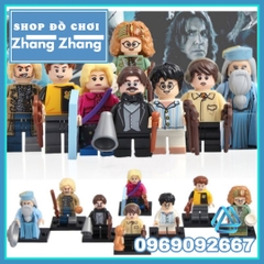 Xếp hình Harry Potter - Albus Dumbledore Moody - Luna Lovegood - Neville Longbottom Lego Minifigures WM6041