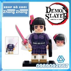 Đồ chơi xếp hình Demon Slayer Kimetsu no Yaiba Thanh gươm diệt quỷ Shinazugawa Genya Minifigures WM6137