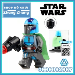 Xếp hình Star Wars Rey
 - Boba Fett
 - Ben Kenobi 
 - Jango Fett
 - Mandalorian Warrior Lego Minifigures G G0102