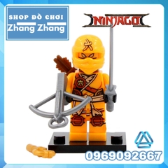 Xếp hình Ninjago: Master of Spinjitzu đại chiến tộc rắn Pythor Chen Lego Minifigures Xinh X0118