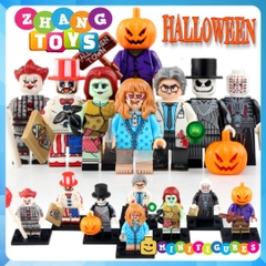 Xếp hình Jack Skellington - Sally - Spaulding - Pumpkin King - MacNeil - Pinhead - Pennywise Lego Minifigures WM6102
