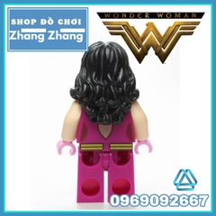 Xếp hình Wonder Woman Comics Lego Minifigures Kopf KF418 KF8028