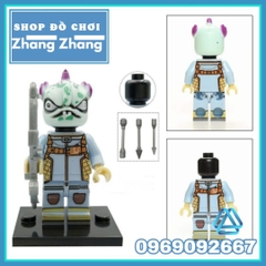 Xếp hình Fortnite Zoey - Cuddle - Teknique - Chromium Leviathan - Tomatohead - Brite Gunner Lego Minifigures POGO PG8203