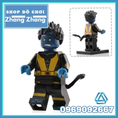 Xếp hình Doc Samson - Banshee - Trickster - Bluebird - Killer Frost- Nightcrawler - Iron Man Lego Minifigures WM6028