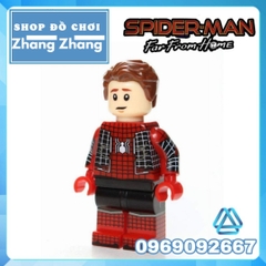 Xếp hình người nhện Spider-Man Far From home Lego Minifigures Kopf KF6090 KF1163