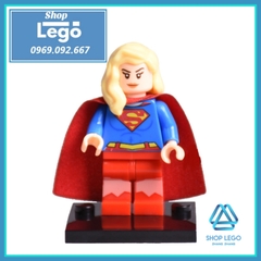 Xếp hình DC Bizarro Supergirl Punisher Task Master Dare Devil Collector Lego MiniFigures Xinh x0104 xinh 164 171
