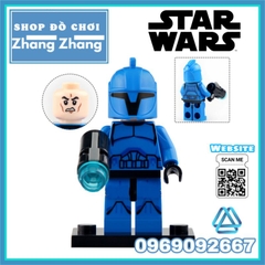 Đồ chơi xếp hình Star Wars binh đoàn Stormtrooper và Shadow Guard Minifigures POGO PG8287