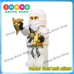 Đồ chơi xếp hình Ninjago Pilot Kai Cole Zane pink Lloyd kid Minifigures