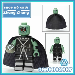 Xếp hình Superman Flash Deathstorm Aquaman DC Comics Martian Manhunter Black Lantern Lego Minifigures POGO PG8195