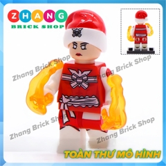 Xếp hình Giáng sinh Christmas Siêu anh hùng Marvel Lễ phục sinh Lego Minifigures Xinh X0275