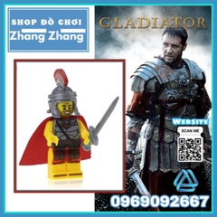 Đồ chơi Xếp hình tướng quân La Mã Commander General Gladiators Minifigures Xinh xh433