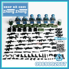 Đồ chơi Xếp hình lực lượng Thủy Quân lục chiến Navy Military Lego Minifigures Tbstoys Tbs53-58