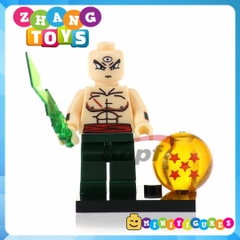 Xếp hình Dragon Ball🐉Songoku Vegeta Bardock Gohan Tien Perfect Cell Majin Buu Bulma Lego Minifigures Kopf KF6030