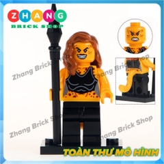 Xếp hình Logan Batman Harley Quinn Comics Lego Minifigures POGO PG8111
