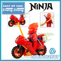 Xếp hình Ninjago Jay - Zane - Kai - Lloyd - Nya - Cole - Ice Emperor - General Vex Lego Minifigures PRCK 61015