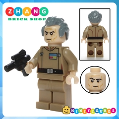 Xếp hình Star Wars Han Solo - Shaak Ti - Luminara Unduli - Luke Skywalker - Oola MTarkin Lego Minifigures POGO PG8051