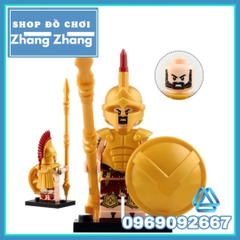 Xếp hình Binh đoàn chiến binh Spartar Warrior Võ sĩ giác đấu trung cổ Lego Minifigures Xinh X0316 XH1732
