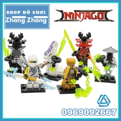 Đồ chơi Xếp hình Ninjago Master of Spinzitzu Yang
- Giant Stone
- Kozu
- Pythor
- Zane
Minifigures Decool 10047 10052