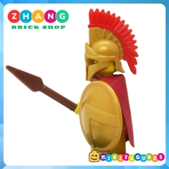 Xếp hình Sparta Gladiator 300 chiến binh Spartacus hùng mạnh nhất hành tinh Lego Minifigures Xinh X0164 Xh647