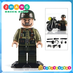 Xếp hình Bộ đội Việt Nam Việt Cộng chống Mỹ cứu nước 1975 đi kèm rất nhiều phụ kiện vũ khí Lego Minifigures DIY D71010