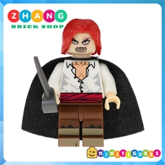 Xếp hình One Piece Portgas Sabo Shanks Roronoa Sanji Usopp Franky
Tony Chopper Crocodile Lego Minifigures Kopf KF6037