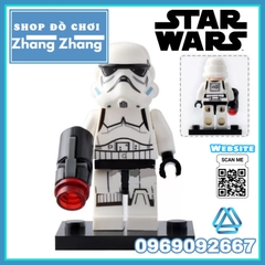 Xếp hình Star Wars Rebel - Imperial - Lor San Tekka - Stormtrooper - Tusken - AT-AT Lego Minifigures Lele C001 008