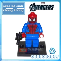 Đồ chơi Xếp hình Iron man Thor
Hulk
- Spider man
- Super man - Batman - Captain America Wolverine
Minifigures SY SY180