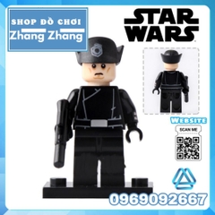 Xếp hình Star Wars Snowtrooper - Admiral - Fortuna - Han Solo - Lando - Stass - Jar Binks Lego Minifigures Pogo PG8050