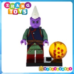 Xếp hình 7 viên ngọc rồng Dragon Ball Zamasu Android 13 Dyspo Kaio Shin Bills Majin Boo Lego Minifigures Kopf KF6036