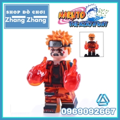 Xếp hình Naruto - Minato - Orochimaru - Yakushi Kabuto - Senju Tobirama - Hashirama - Killer Bee Lego Minifigures WM6108