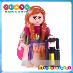 Xếp hình Nữ Hoàng Băng giá Frozen Elsa và Anna dành cho bé gái Lego Minifigures WM6084
