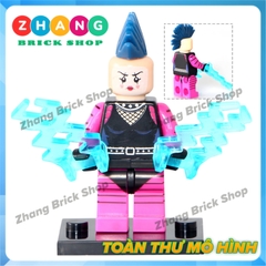 Xếp hình Batman Batgirl Redhood thành phố Gotham Lego Minifigures POGO PG124 131 PG8040