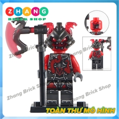 Xếp hình Ninjago Shadow - Ash - Slackjaw - Blunck - Rivett - Vermin - Raggmunk - Machia Lego Minifigures POGO PG8055