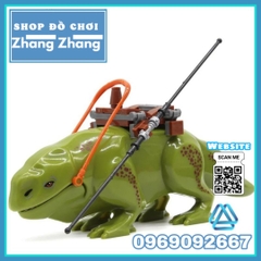 Xếp hình Star Wars quái thú Dewback tặng kèm Stormtrooper Lego Minifigures POGO PG636
