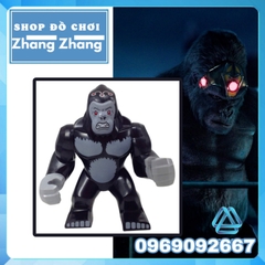 Xếp hình Gorilla Grodd The Flash khỉ đột khổng lồ đấu siêu anh hùng DC Lego Minifigures Decool 0230