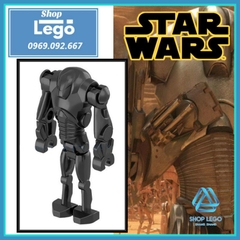 Xếp hình Star Wars Bộ 4 con Super Battle Droid trong chiến tranh giữa các vì sao Lego Minifigures POGO C014