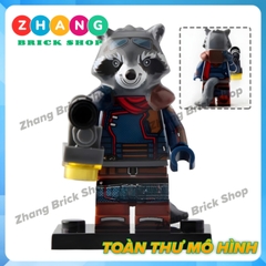 Xếp hình Avengers End Game Captain Marvel Spider-Man Pepper Thor Thanos America Rocket Racoon Lego Minifigures WM6061